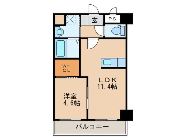 オリーヴァ日ノ出の物件間取画像